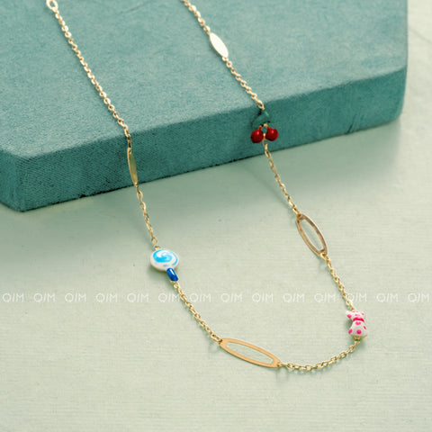 Candilicious Set (Bracelet+Chain+Earring)