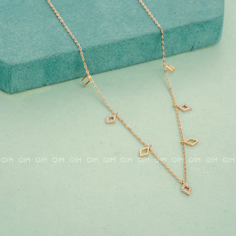 Entwined Set (Bracelet+Chain+Earring)