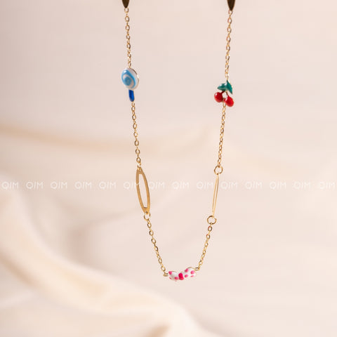 Candilicious Set (Bracelet+Chain+Earring)