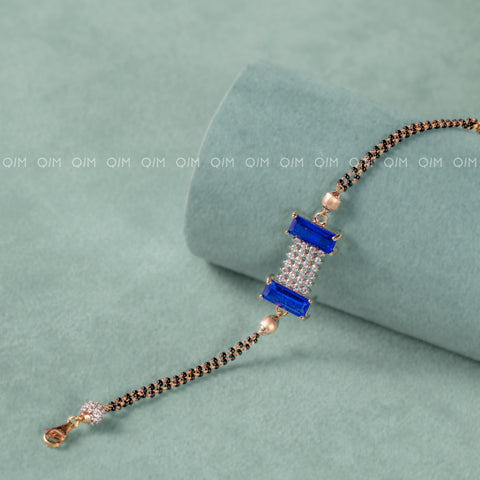 Bluish Mangalsutra