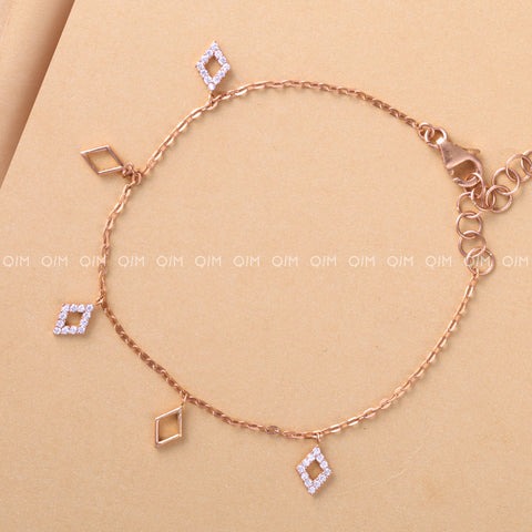 Entwined Set (Bracelet+Chain+Earring)