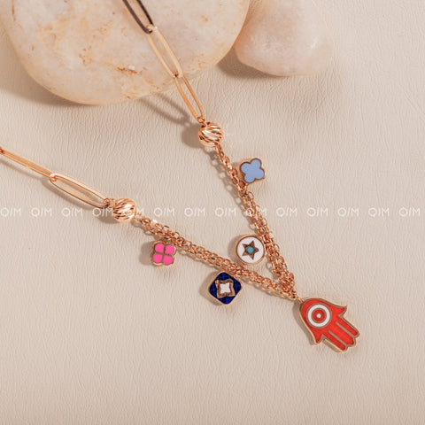 Red Evil Eye Chain