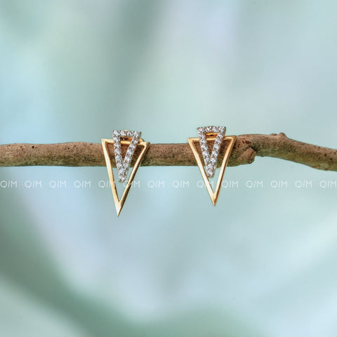 Aligned Small Earrings