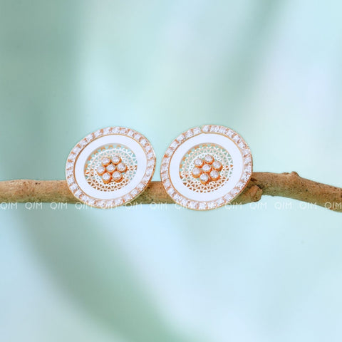 Rosy Rhyme Earrings